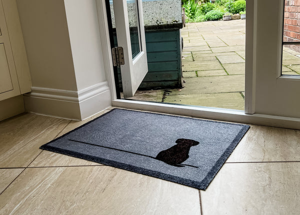 Doormat in entrance way