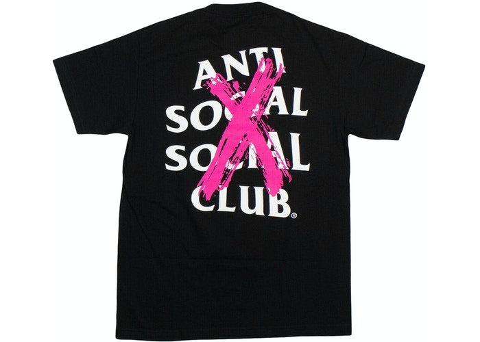 anti social social club shirt black