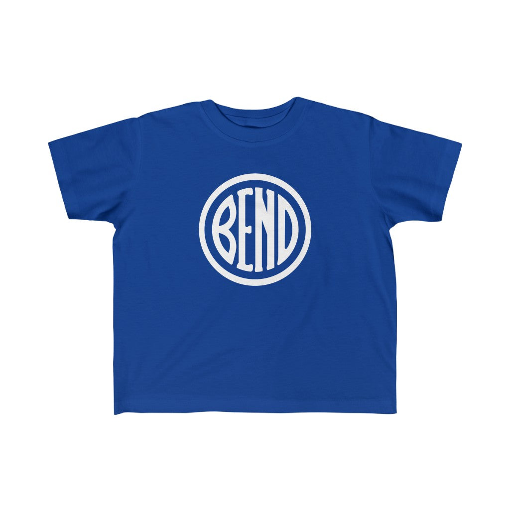 Bend Oregon Toddler Tee - White Royal / 2T - The Northwest Store