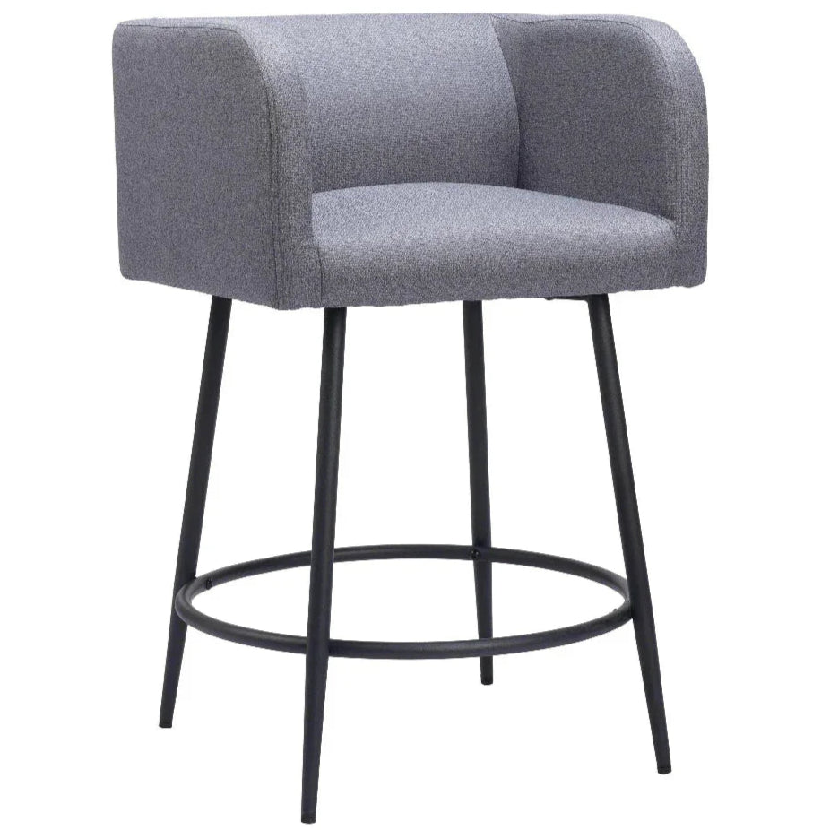Horbat Counter Stool (Set of 2) Gray