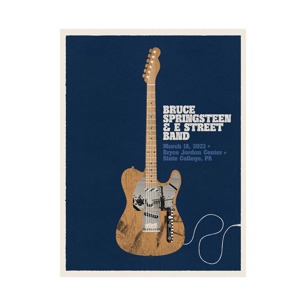 Limited Edition Tour 2023 Posters Bruce Springsteen