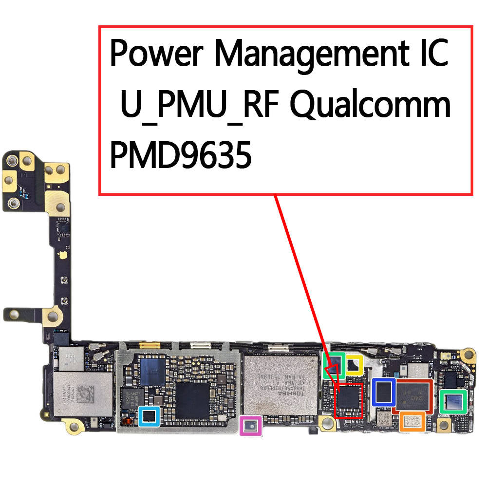 OEM iPhone 6S / 6S Plus Power Management IC PMD9635 | Myfixparts.com