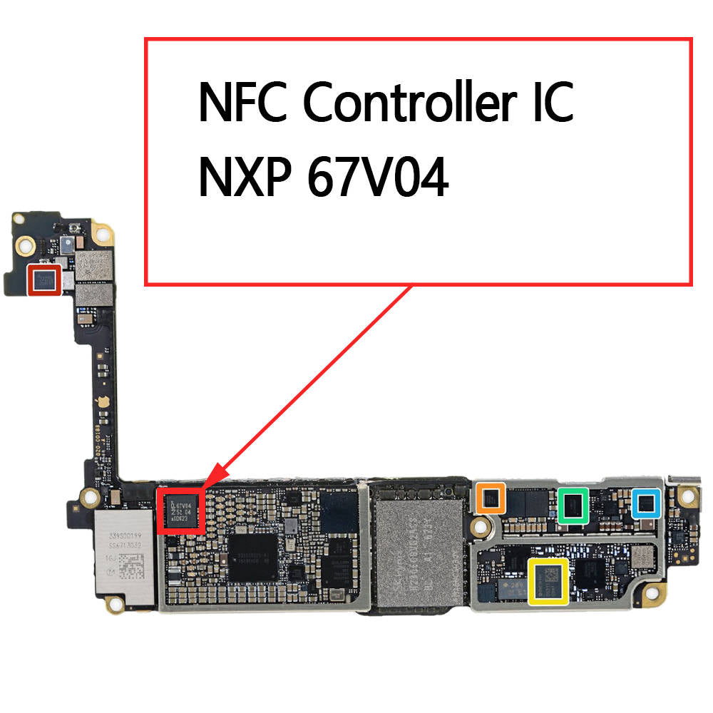 Oem Iphone 7 7plus Nfc Controller Ic 67v04 Myfixparts