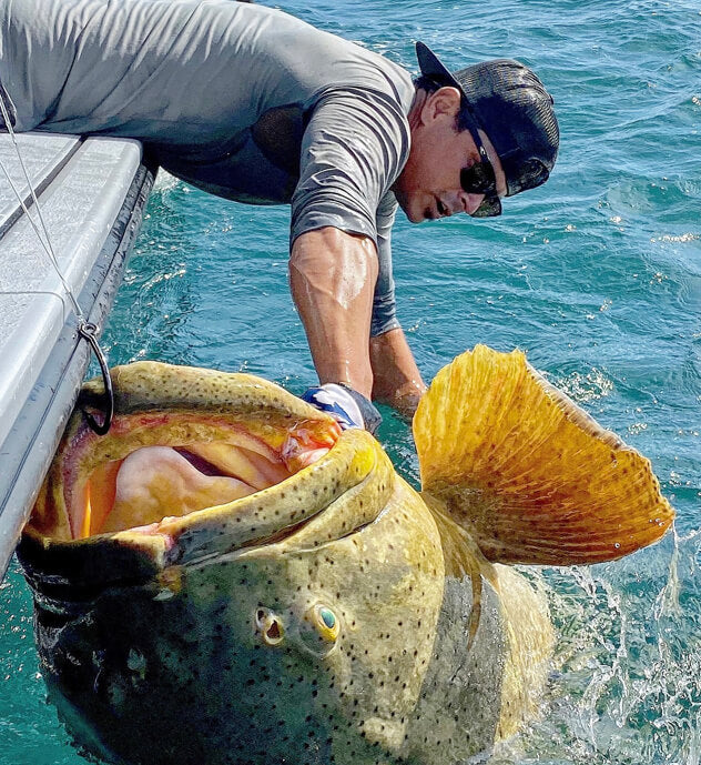 Caught, Tagged and Released the new Black Tip line class record