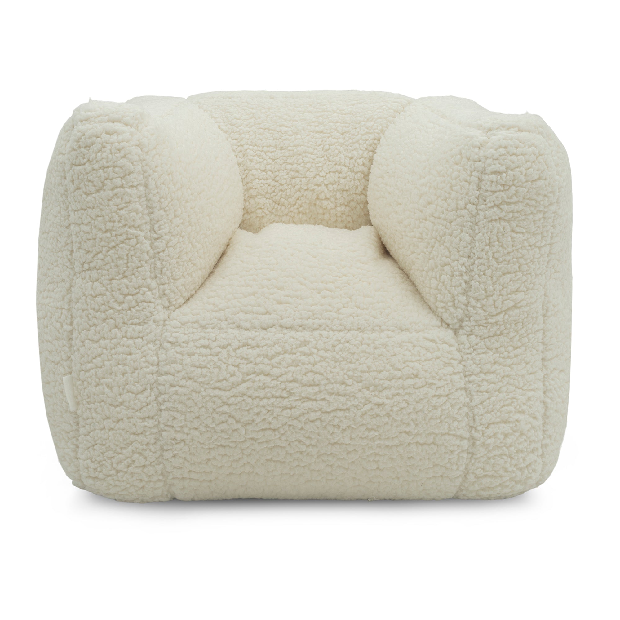 Haringen Beoordeling plak Jollein Zitzak Beanbag Fauteuiltje Teddystof Creme White – Little fox