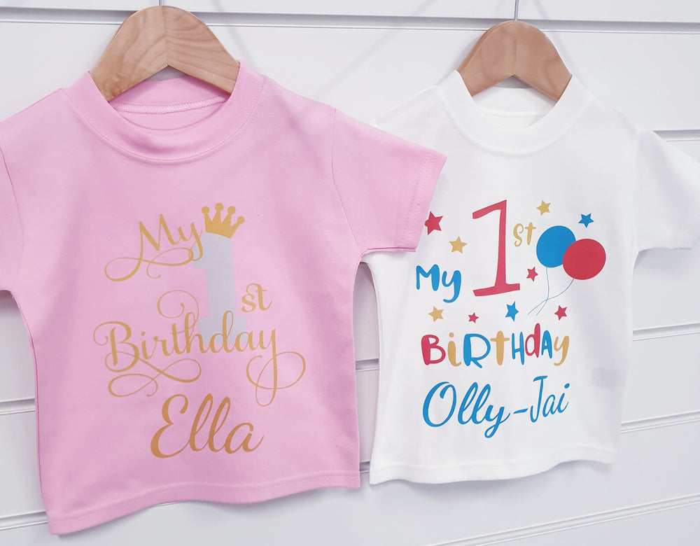 personalised baby tops