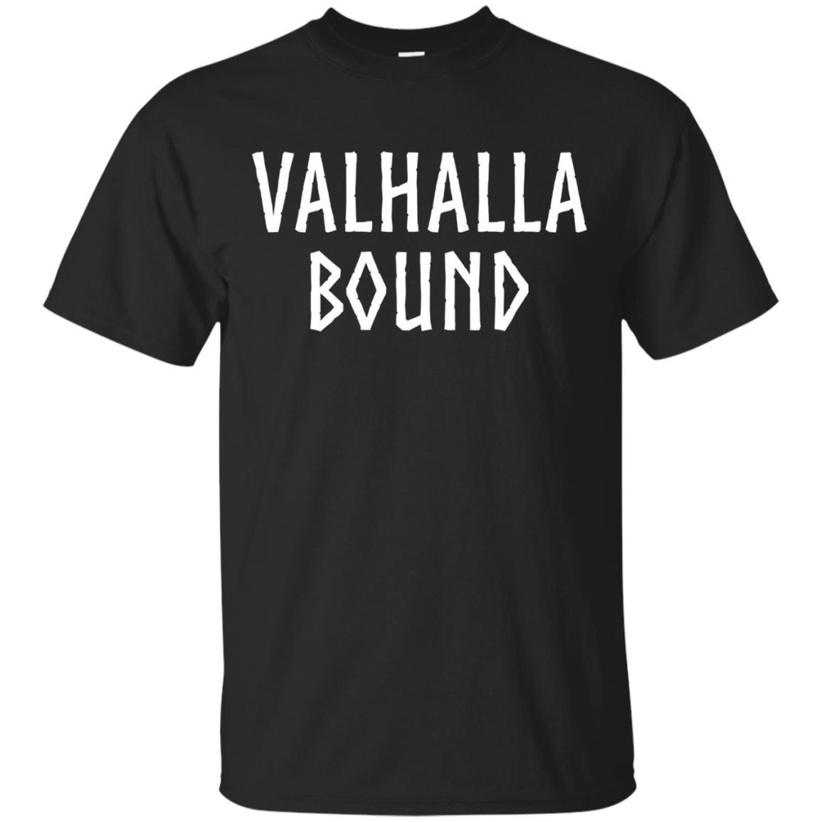 Valhalla Bound Cool Viking Norse Mythology Tshirt T-shirt - Amyna