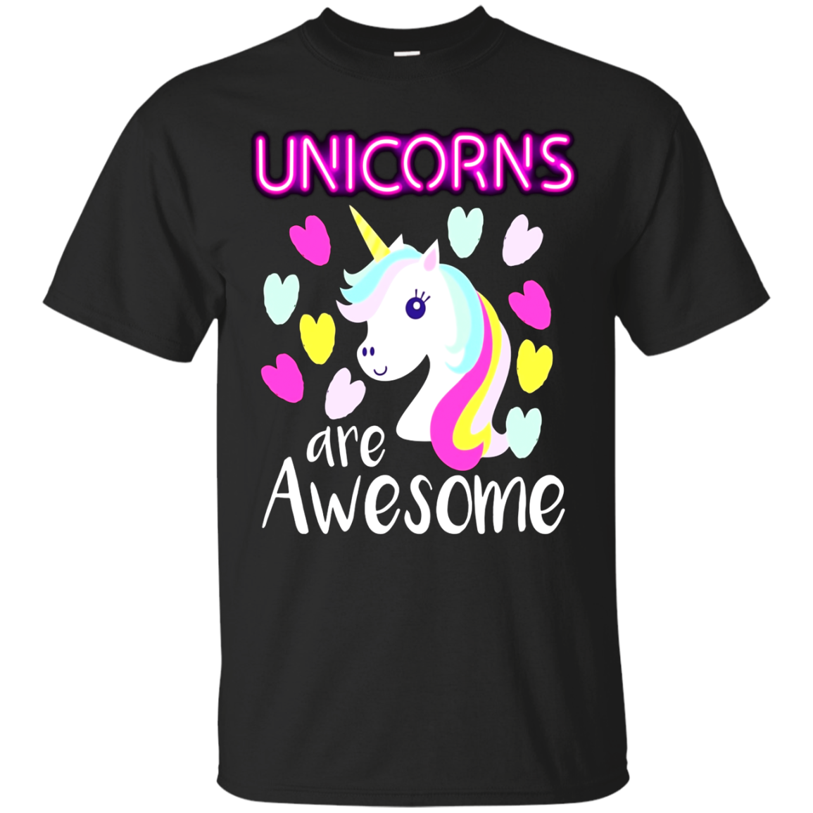 Unicorns Are Awesome Funny Unicorn T Shirt Ts Amyna 4588