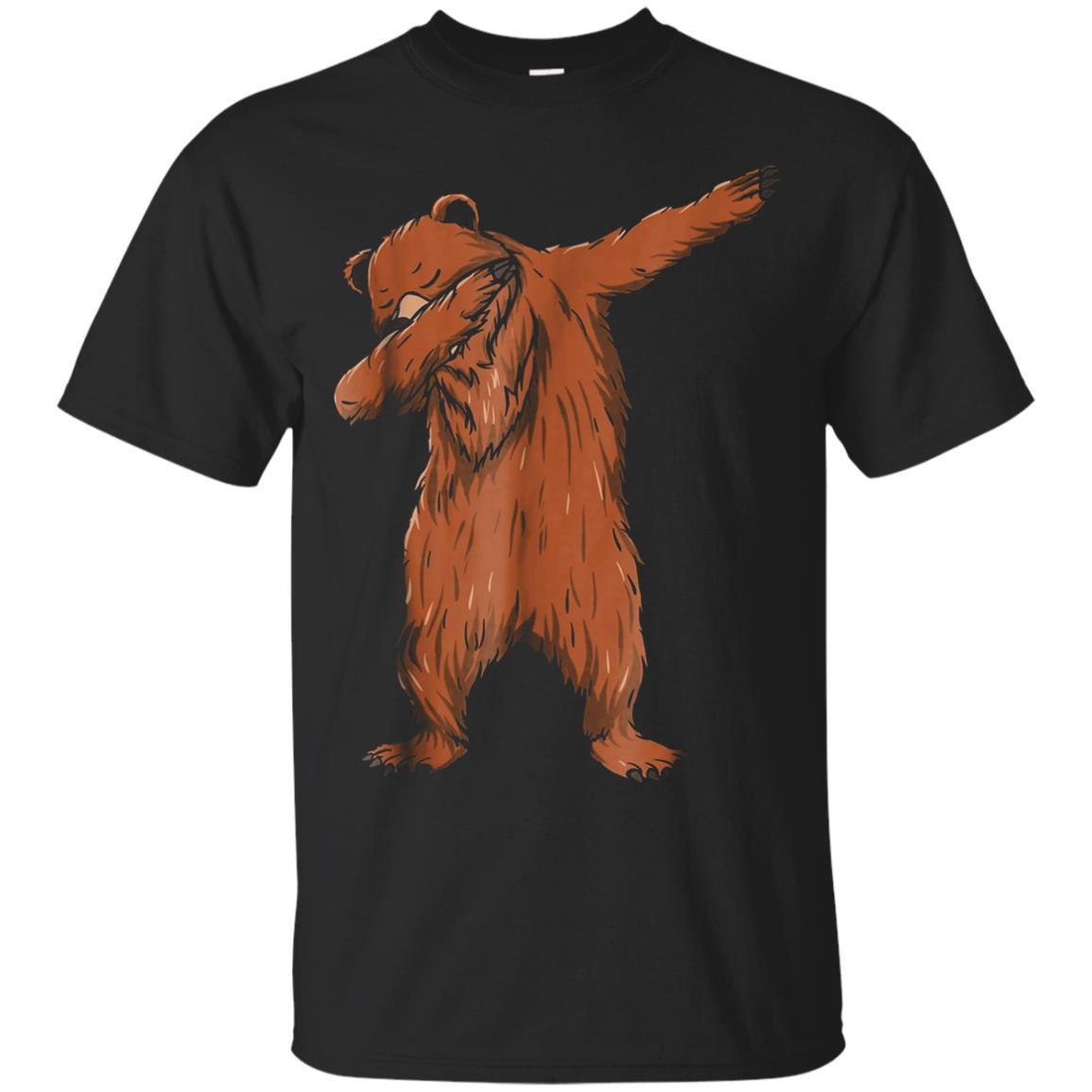 T-shirt - Dabbing Bear Shirt T-shirt - Amyna