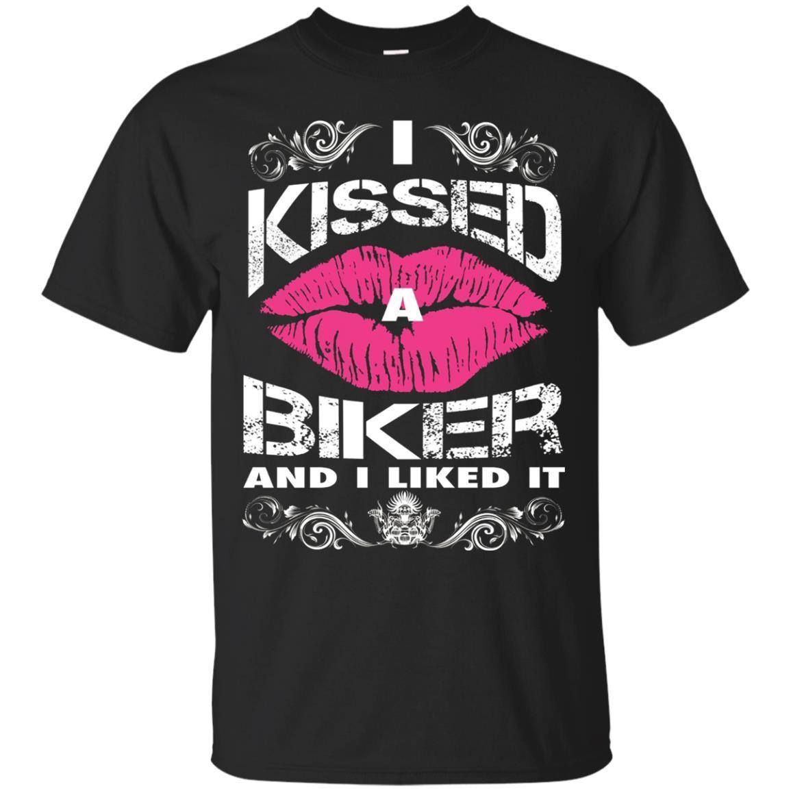 I Kissed A Biker And I Liked It T-shirt - Amyna