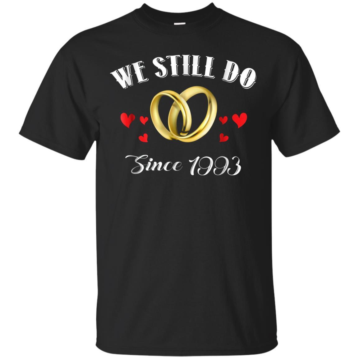 Husband Wife Shirt Anniversary Gift For Couple Since 1993 T-shirt - Amyna