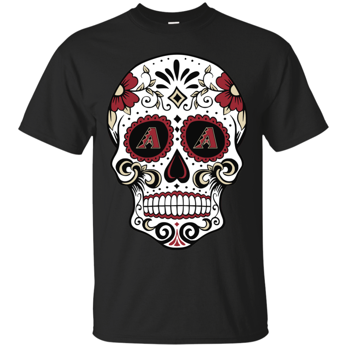 Arizona Diamondbacks Sugar Skull T-shirt Long Sleeve Sweatshirt Hoodie ...