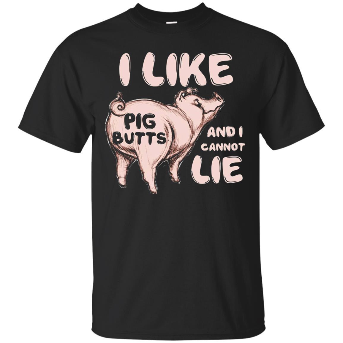 I Like Pig Butts And I Cannot Lie Tshirt Funny Bbq Shirt T-shirt - Amyna