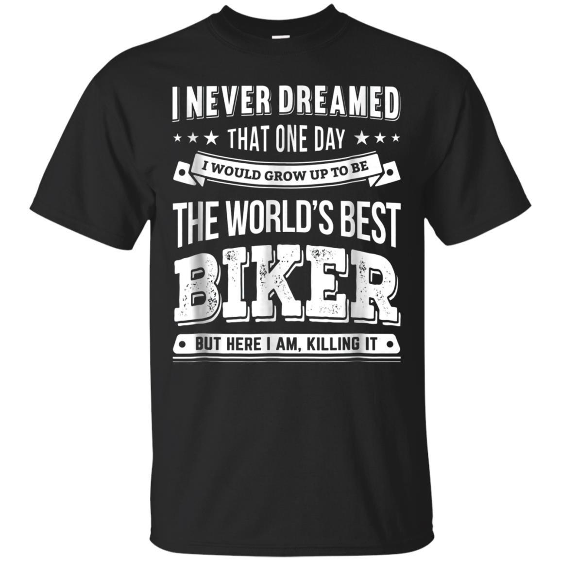 Biker T Shirt Worlds Best Biker Shirt For Motorcycle Riders T Shirt Amyna 