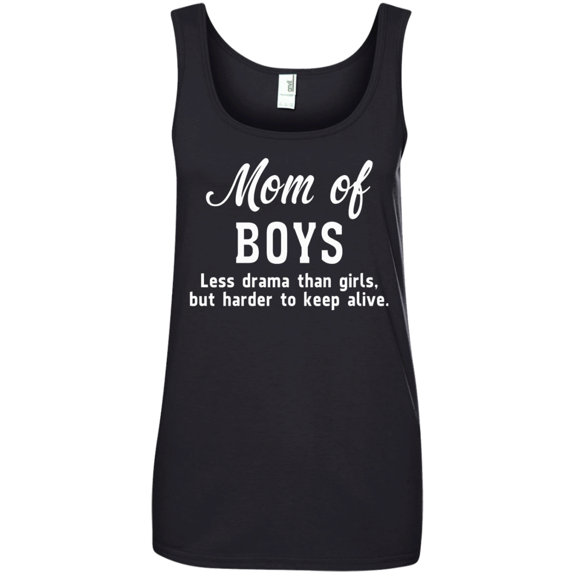 Mom Of Boys Less Drama Than Girls T Shirt Amyna