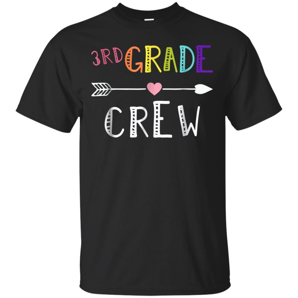 Third Grade Teacher Tshirt First Day School 3rd Grade Crew T-shirt - Amyna