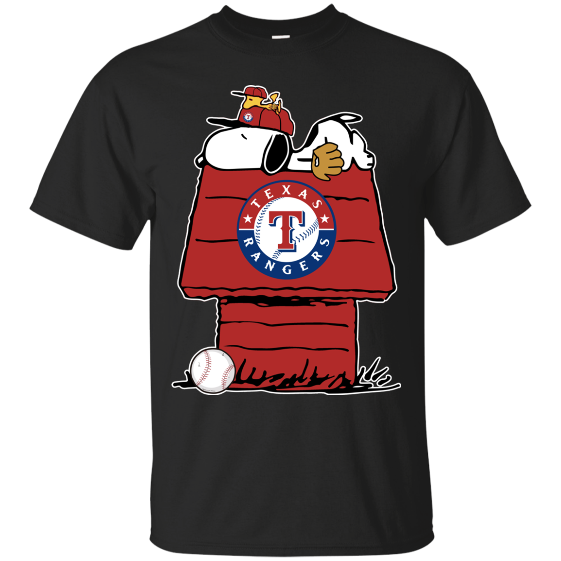 Texas Rangers Baseball Snoopy The Peanuts T-shirts Sweatshirts Hoodies ...
