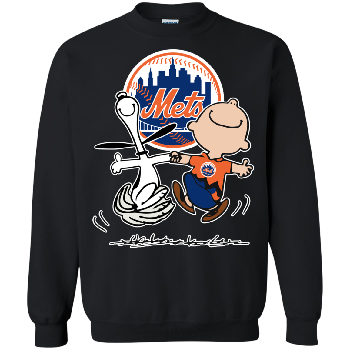 Charlie Brown & Snoopy - New York Mets T-shirts Sweat Shirts Long ...