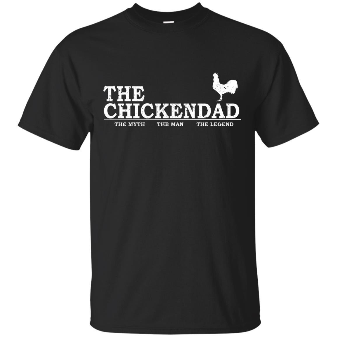 The Chicken Dad T-shirt Pet Lover Father's Day Gift Tee Cute T-shirt ...
