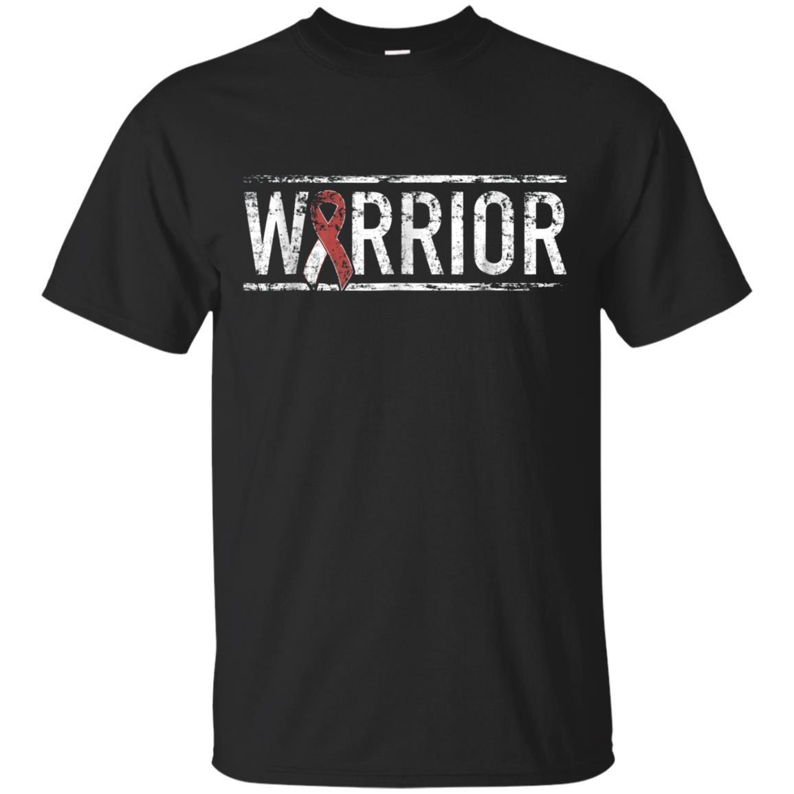Mens Head And Neck Cancer Warrior Shirt Awareness Ribbon T-shirt - Amyna