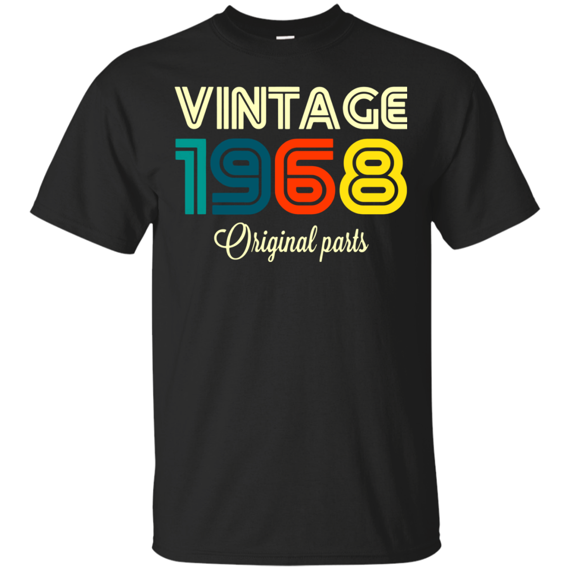 Vintage 1968 Funny Old School 50th Retro Gift T Shirt Hoodie Sweater ...