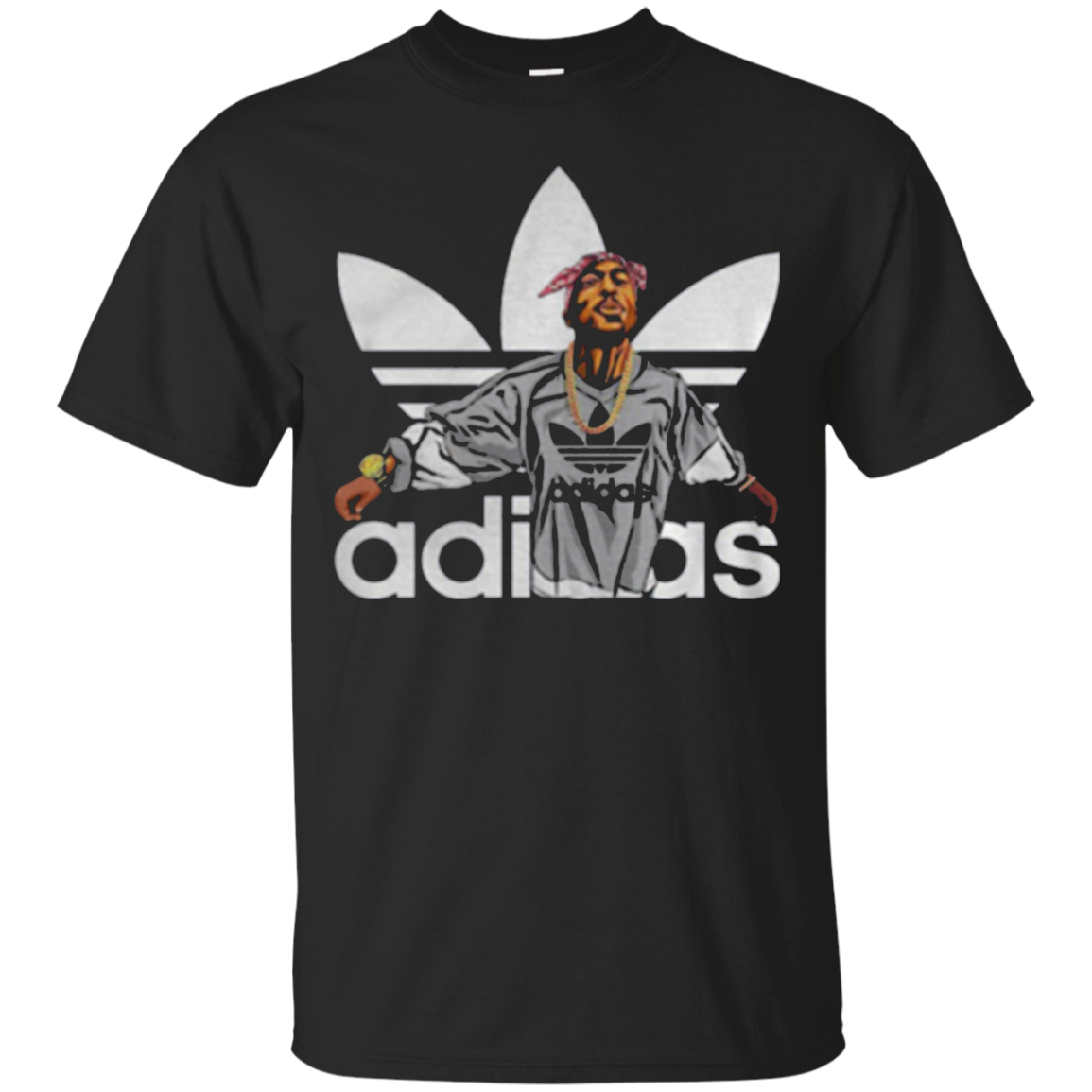 Tupac Shakur Adidas Shirt T-shirt For 