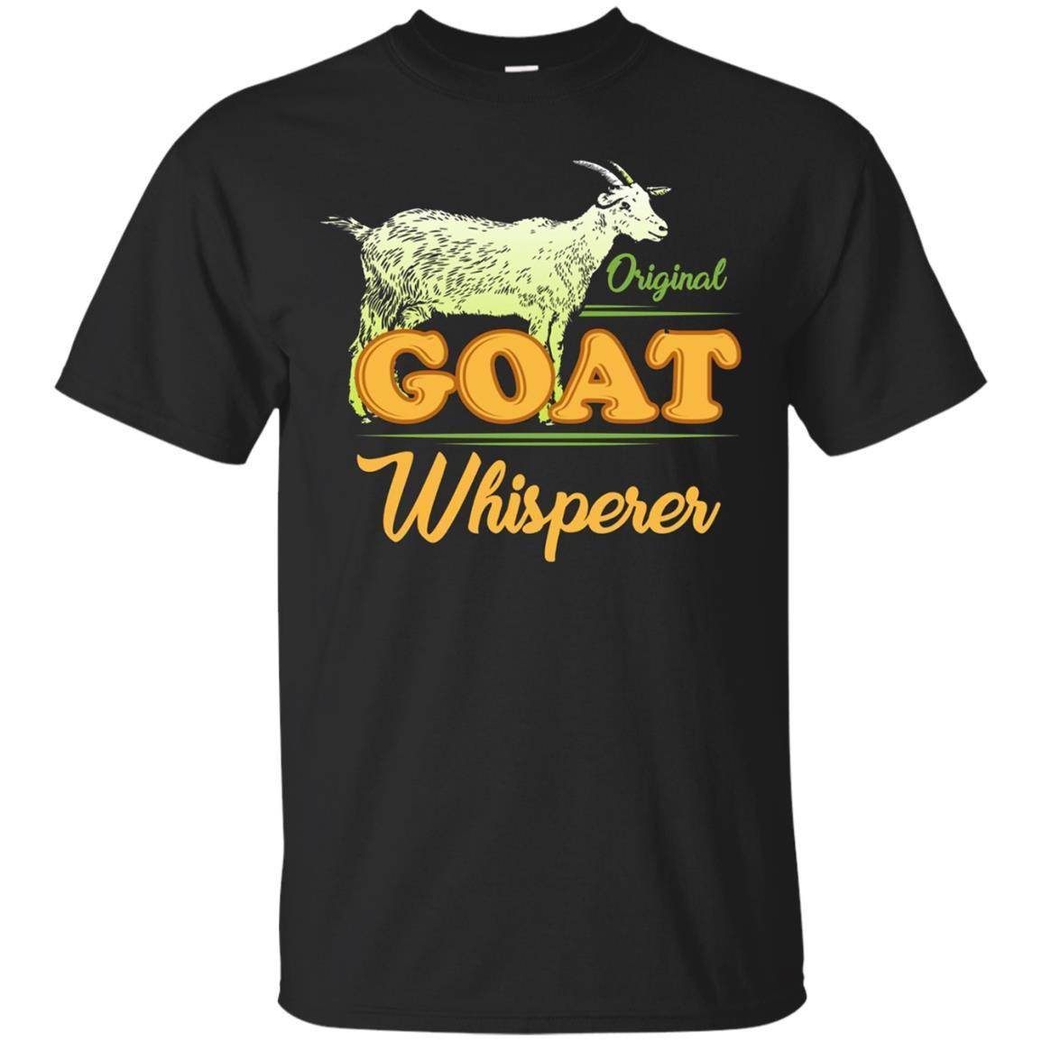 Download Funny Original Goat Whisperer T-shirt Goat Mom Or Dad Gift ...
