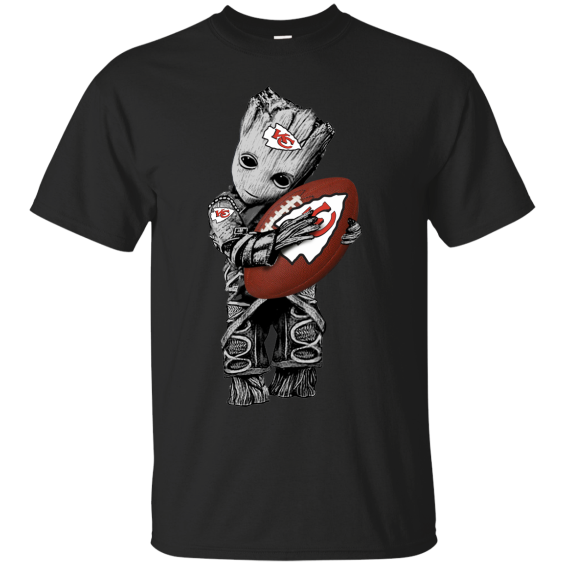 Kansas City Chiefs Football Groot I Am Guardians Of The Galaxy Hoodies ...