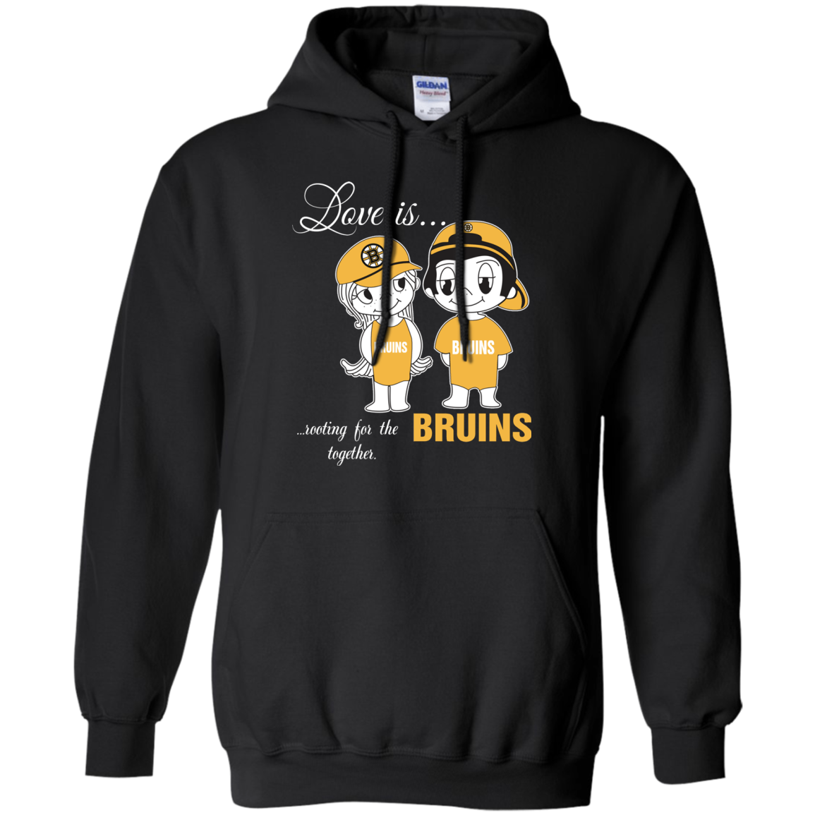 Love Is Rooting For The Boston Bruins Ice Hockey Together T-shirts Long ...