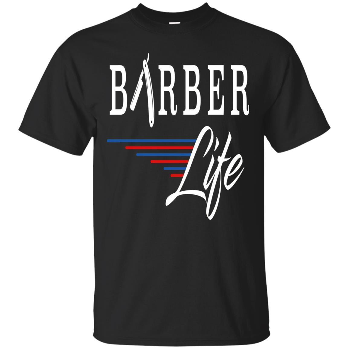 Mens Barber Life Shirt For Barbers T Shirt Amyna