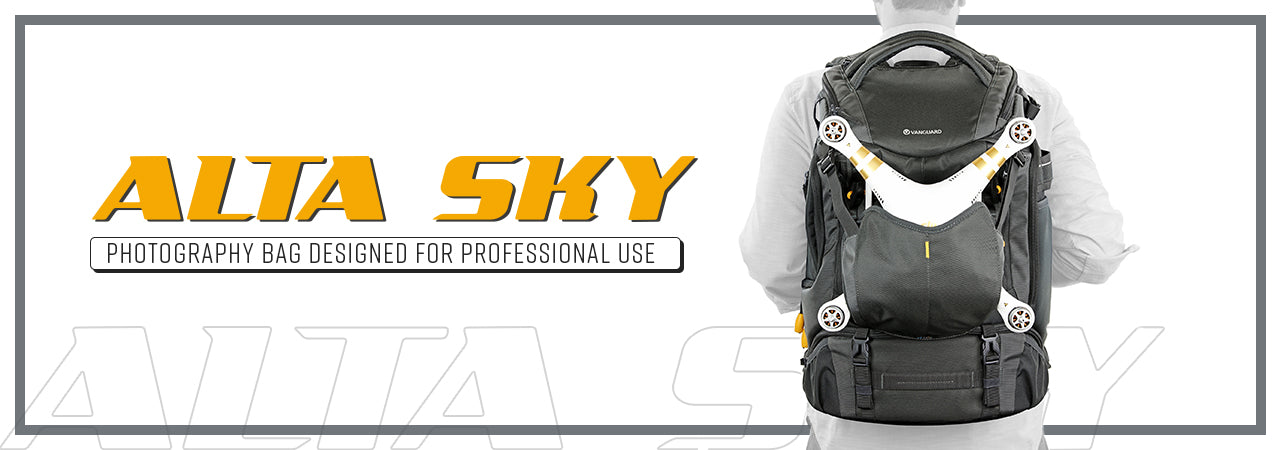 Alta Sky 45D Camera Backpack Black/Gray – Vanguard USA
