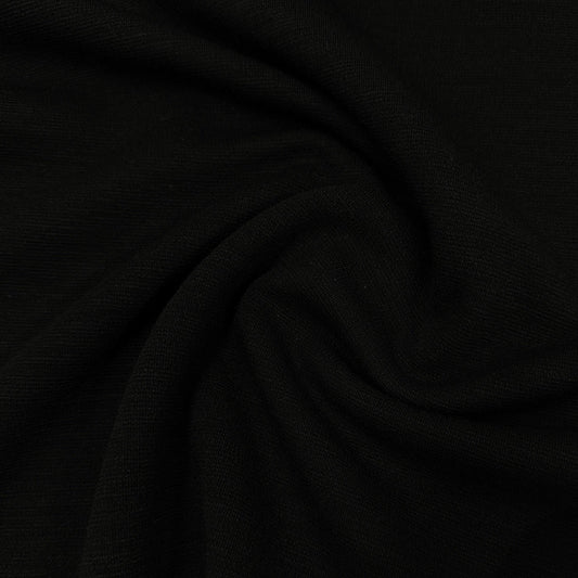 97% Organic Merino Wool/3% Spandex Rib Knit Fabric - Feltable