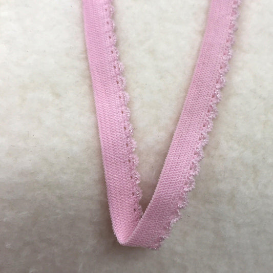 3/8 Pale Pink Bra Strap Elastic