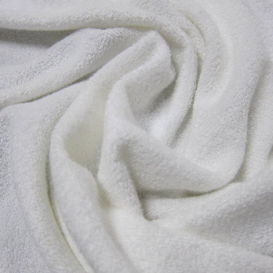 Bamboo Organic Cotton Double Loop Terry Knit Fabric 64 wide