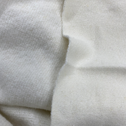 White Microfleece Fabric - 180 GSM