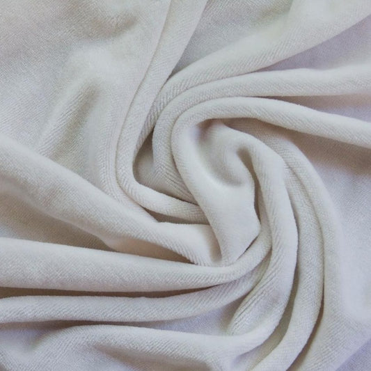 Bamboo Cotton Velour Fabric - OBV