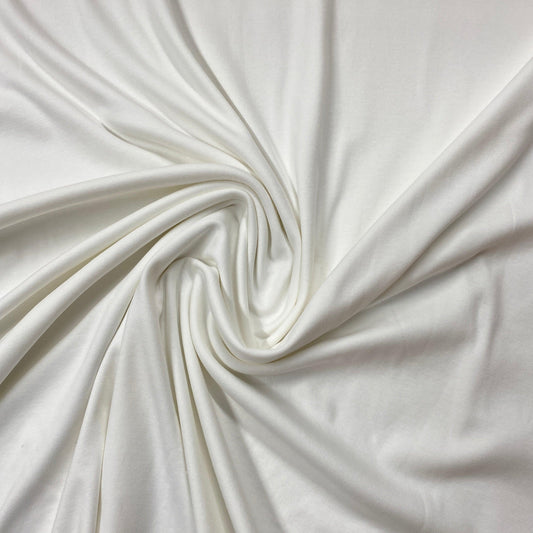 8190 - 100 Organic Cotton Interlock White