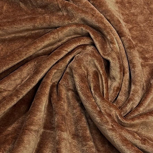 Bamboo Cotton Velour Fabric - OBV