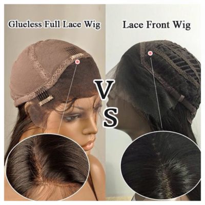 What is the Difference Between a Lace Front Wig and Glueless Full Lace –  Wigs R Us Toronto