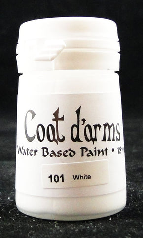 Coat D'arms Acrylic Paint White 101