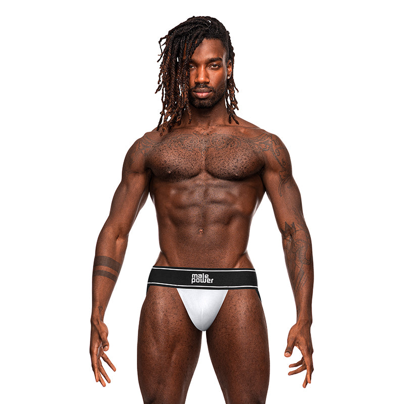 Mp Modal Rib Jock White Lxl