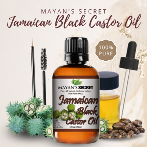 Jamaican Black Castor Oil Essential Oil - Mayan's Secret