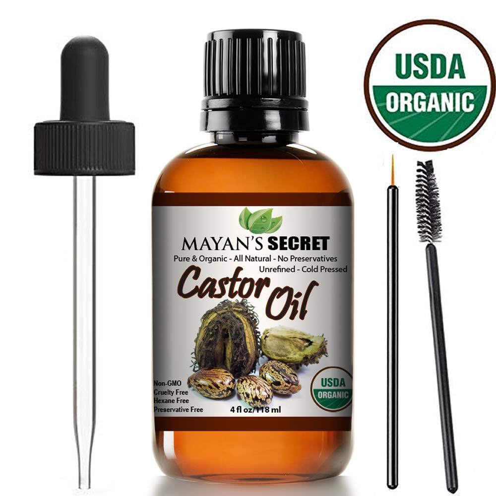 Organic Castor Oil for Hair Growth - Organic Castor Oil – Mayan's Secret
