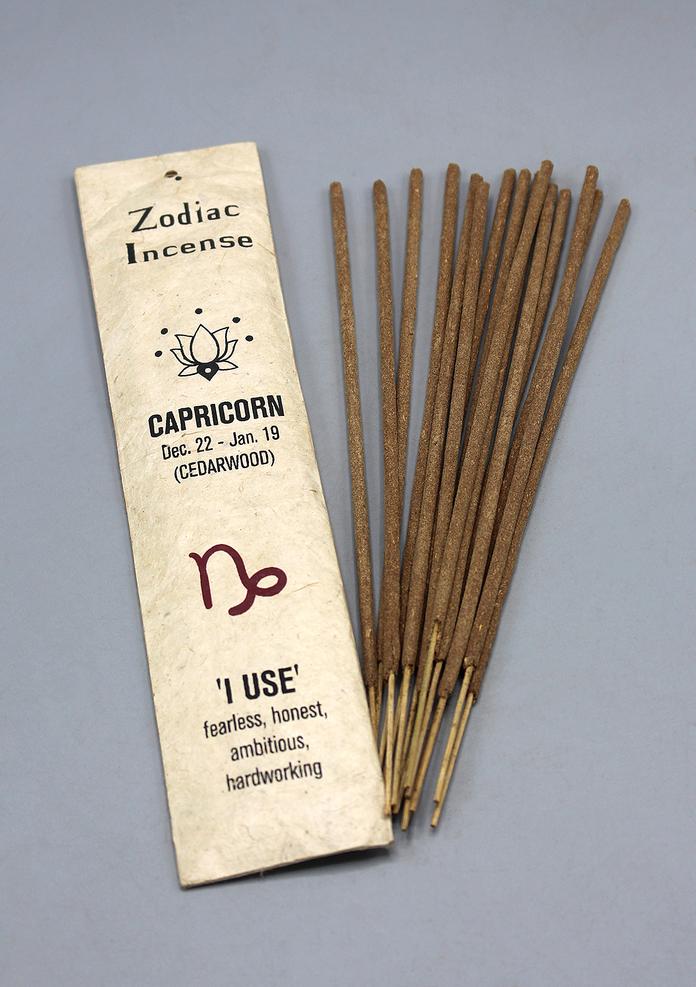 Zodiac Incense 12 Scent Collection (includes incense burner)