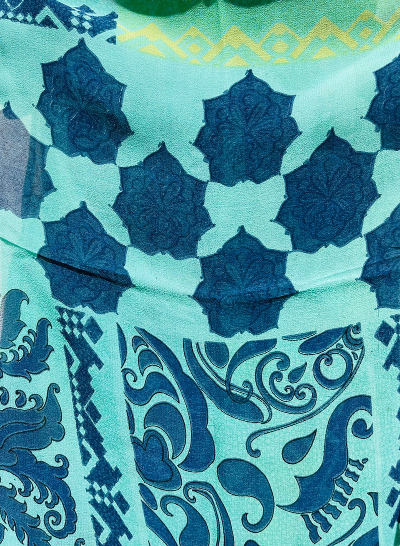 PRG3315 Chila Kumari Burman Sheer Pure Silk Versatile Vest