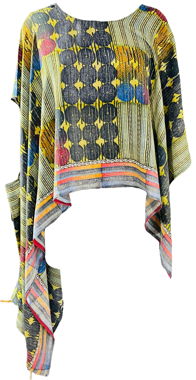 PRC2653 Florence Este Pure Silk Versatile Vest
