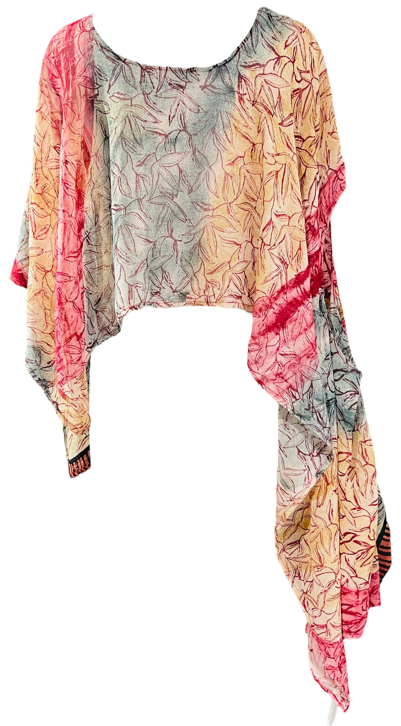 PRG3093 Helen Hardin Sheer Pure Silk Versatile Vest