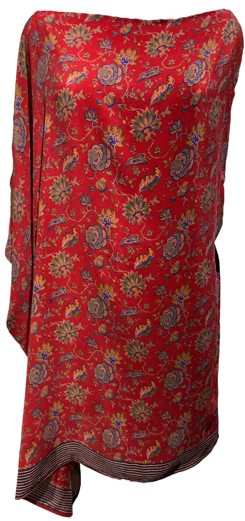 PRC3484 Meinrad Craighead Pure Silk One Shoulder Dress