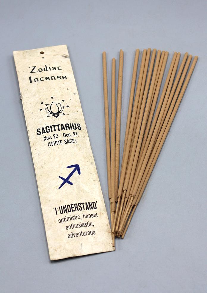 Zodiac Incense Single Packet - chiangmaicctv slow fashion bryn walker linen Hamilton sustainable fashion gifts sari not sari Hamilton Fair trade  Ethical  Artisan made  Zero waste  Up-cycled Slow Fashion  Handmade  GTA Toronto Copper Pure Upcycled vintage silk handmade recycled recycle copper pure silk travel clothing hamilton vacation cruisewear resortwear bathing suit bathingsuit vacation etsy silk clothing gifts gift dress top pants linen bryn walker alive intentions kaarigar elephants