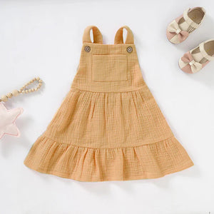 Organic Cotton Muslin Baby Dress - Shop Heart and Home